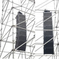 Skytone line array at exhibition