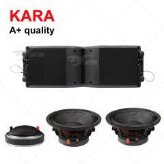 KARA dual 8 inch line array speaker, line array sound system