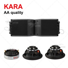 KARA dual 8 inch line array speaker, line array sound system
